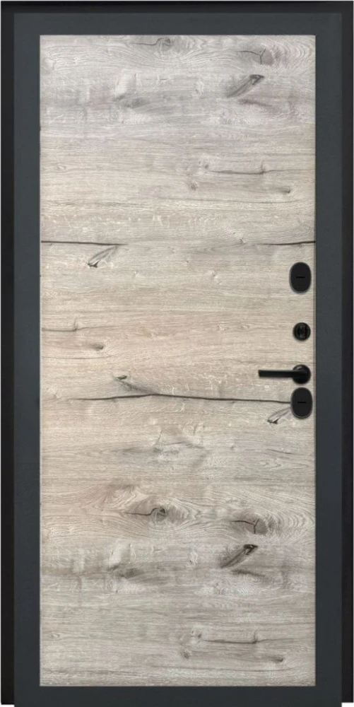 Входная дверь ДвериПРО Модель L-46 Без фрезеровки Дуб пацифик горизонт DPRO198229 внутренняя сторона