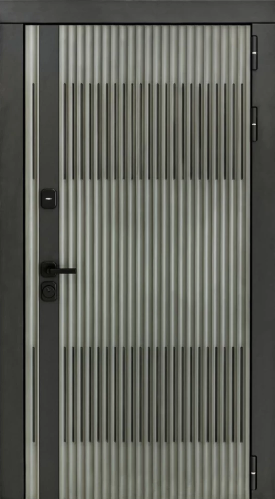 Входная дверь ДвериПРО Elfy A-1 (16мм, белая эмаль) DPRO196925 внешняя сторона