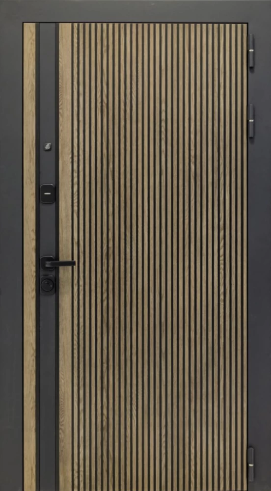 Входная дверь ДвериПРО Rosna A-1 (16мм, белая эмаль) DPRO196926 внешняя сторона