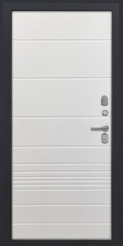 Входная дверь ДвериПРО Rosna ФЛ-700 (10мм, ясень белый) DPRO196548 внутренняя сторона